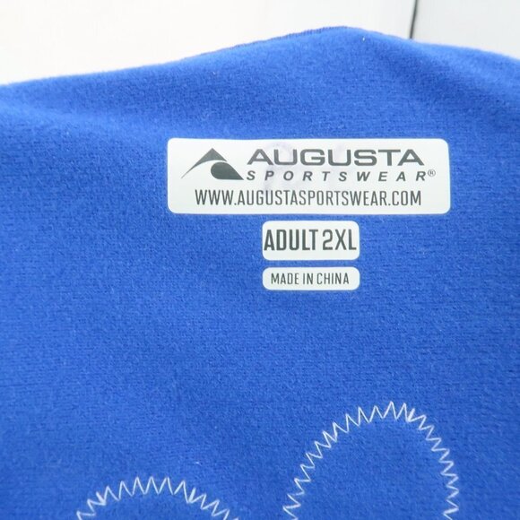 Augusta Sportswear Blue Mickey Mouse Full Zip Jacket Size 2XL - Picture 2 of 9